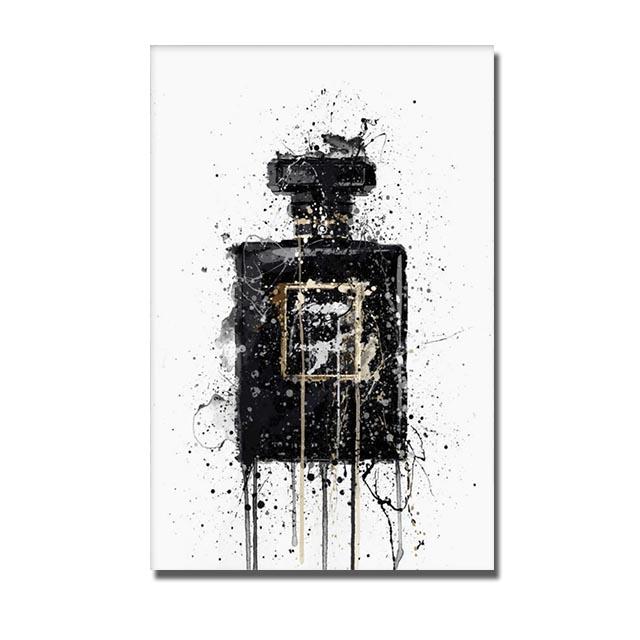 Мода Париж Девушки Холст Постер Современные Настенные Художественные Постеры Нью-Йорк Лондон Духи Картинки Принт Живопись Для Декора Гостиной