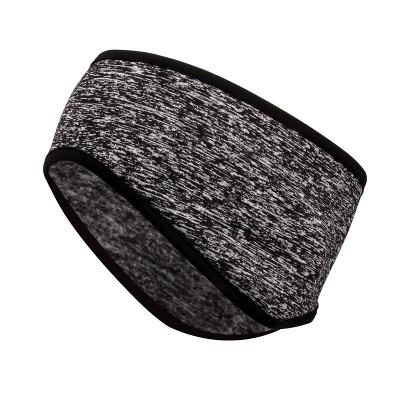 Утолщенная флисовая повязка на голову: Зимние спортивные наушники для катания на лыжах, езды на велосипеде и бега