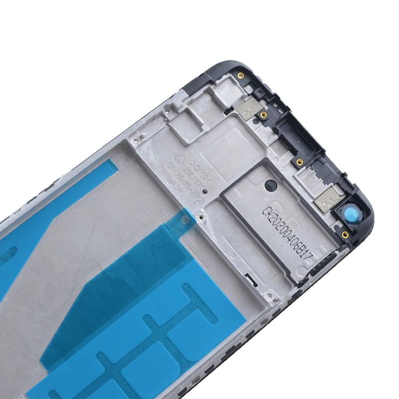 Middle Frame For Samsung Galaxy A11 A115F A115F/DS Housing Middle Frame Battery Cover Back Panel Rear With SIM Card Tray
