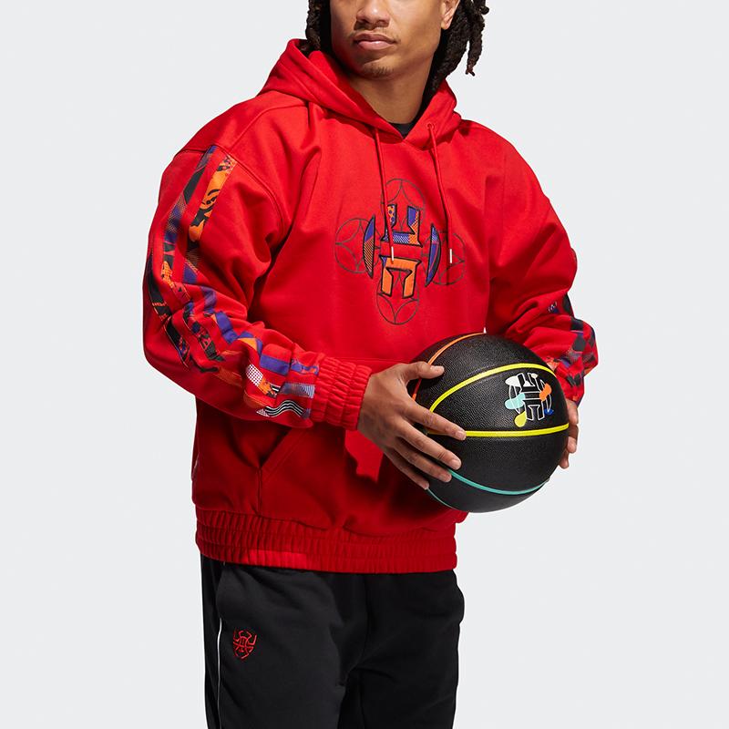 adidas Толстовка мужская Светло-алая H37613