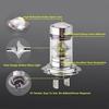 Супер яркий 20SMD H7 100W H4 Автомобильный светодиодный дневной ходовой противотуманный фонарь
