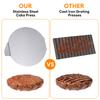 Stainless Steel Hamburger Meat Press Burger Press Mold Non-Stick Meat Press Plate for Grilling Hot Dog Sandwich Kitchen Utensils