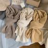 Autumn And Winter New Core Yarn Solid Color Knitted Scarf Women'S Korean Version Winter Student Couple Warm Thickened Wool Scarf