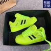 Niche Fluorescent Green Bread Shoes Fashion Tide Autumn New Versatile Student Leisure Sports Couple Board Shoes