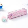 1Pc Beautiful Shiny Sequin Pencil Case for Office Stationery Storage Bag Desk Organizer Pen Pouch Cute School Supplies Portable