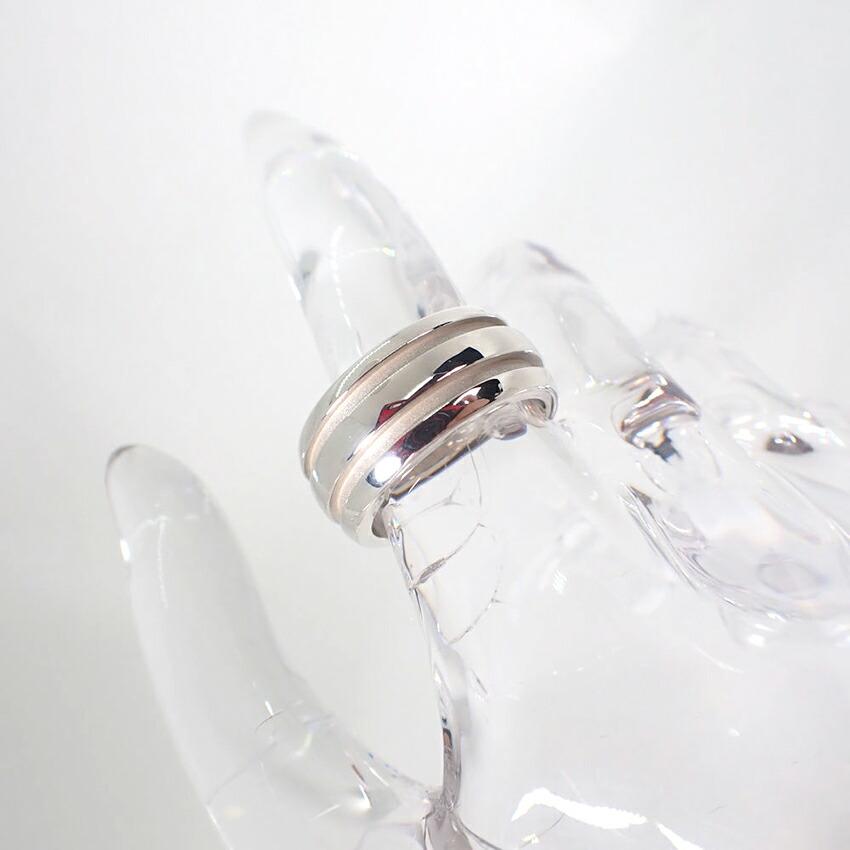 [Б/у] TIFFANY/Tiffany 925 двойное кольцо/12.5/g454-85