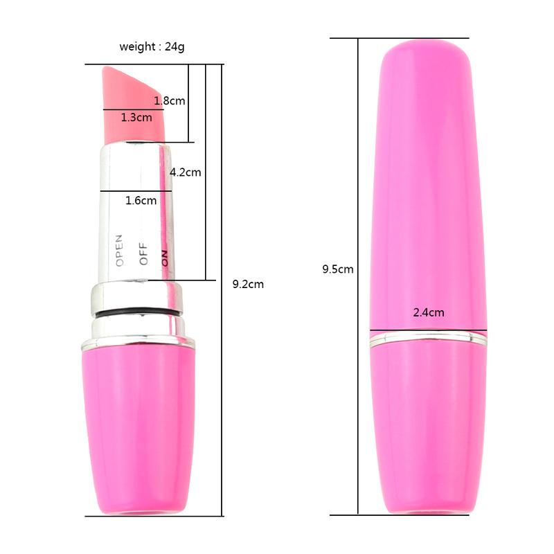 Mini Lipsticks Vibrator Massager Electric Dildo Bullet G spot Clitoris Stimulator Erotic Product Adult Sex Toys for Woman Sexo