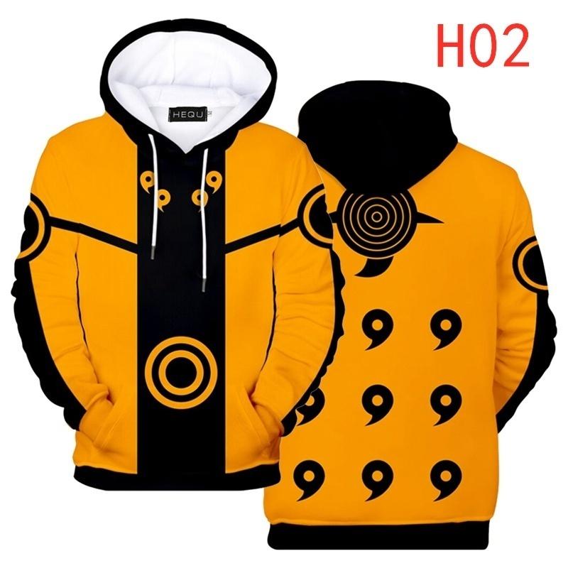 Унисекс Мужчины Женщины Подростки Мультфильм Японское Аниме 3D Печати Толстовки Мода Акацуки Облако Логотип Печать С Длинными Рукавами Свободная Толстовка С Капюшоном Пуловеры Топы