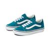 Vans Детские низкие кеды для скейтбординга Old Skool Детские кроссовки Белый Синий VN000W9T9EM