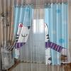 Curtains Cute Cartoon Cat Single Series 3D Digital Printing High Density Blackout Curtains