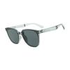 EYEGLAD SUNFOLD EDGE Folding Sunglasses with UV400 LumiX for Outdoor Casual and Travel Marble and Gray Protection, High-Definition Seawater-Resistant