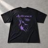 Deftones Purple Cat Black Gildan Graphic Tee