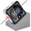 Digital Angle Finder, 4-side Magnetic Level Box with Laser, Precise Measurement Tool with Led Backlight For Hanging, Woodworking