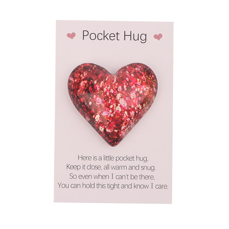 Love Heart Pocket Hug Gift For Couples Valentine’S Day Gift Love Token Expressing Long Distance Thoughts