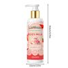 Лосьон для тела Клубника и Молоко - Глубоко увлажняет и питает Светло-бежевый, Улучшает Светло-бежевую мягкость, Защищает от сухости