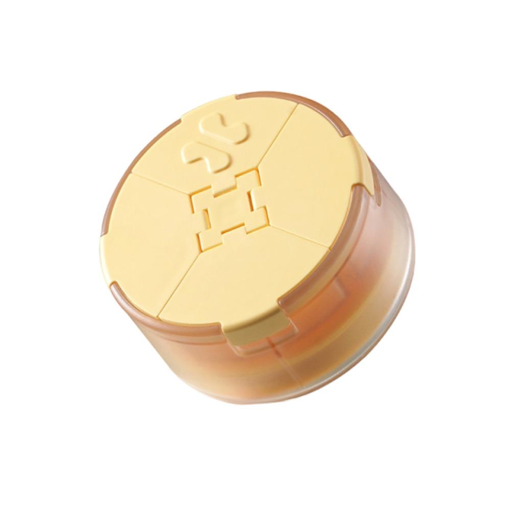 3 in 1 Portable Pill Cutter Sealed Dustproof Pill Storage Box Precise Cutting with Foldable Cup Mini Medicine Box Outdoor