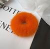 Корейская минималистичная петля для волос из меха норки, милый интернет-красный плюшевый шарик, высококачественная веревка для волос, головные уборы, кожаный ремешок, аксессуары для волос для женщин