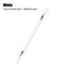 2 In 1 Stylus Pen for Mobile Phone Tablet Drawing Pen Capacitive Pencil Universal Touch Screen Pen for Pad Iphone Android Xiaomi