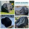Комплект для пляжного велосипеда Чехол Универсальный 210D Oxford Мотоцикл Водонепроницаемый Чехол Защита от пыли для квадроцикла ATV