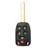 Jingyuqin 5/6 кнопок чехол для автомобильного ключа чехол-брелок для Honda Odyssey 2011 2012 2013 2014 чехол для дистанционного ключа