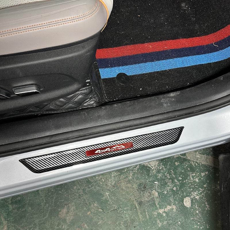 Blister Packaging for 4x4 Car Door Sill Protectors, Anti-Stepping Stickers & Universal Collision Strips