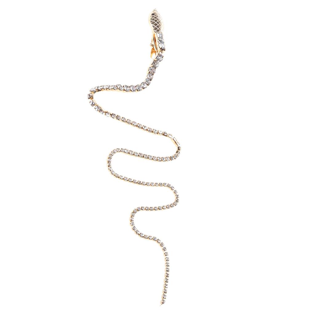 Заколки-змейки Крутые аксессуары для волос Головные уборы Элегантная заколка-змейка Сплав Материал Подарок для девочек и женщин