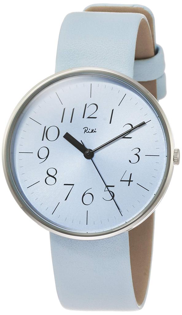 [Часы Seiko] Наручные часы Riki [Ryo] Лимитированная серия, ограниченная 300 экземплярами, синий циферблат, изогнутый ремешок из хардлекса, светло-голубая кожа (Запасной кожаный ремешок цвета индиго