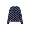 GUCCI GG All Over Crewneck Sweater Navy (Unisex) Sweaters 692900 XKCC5 4492