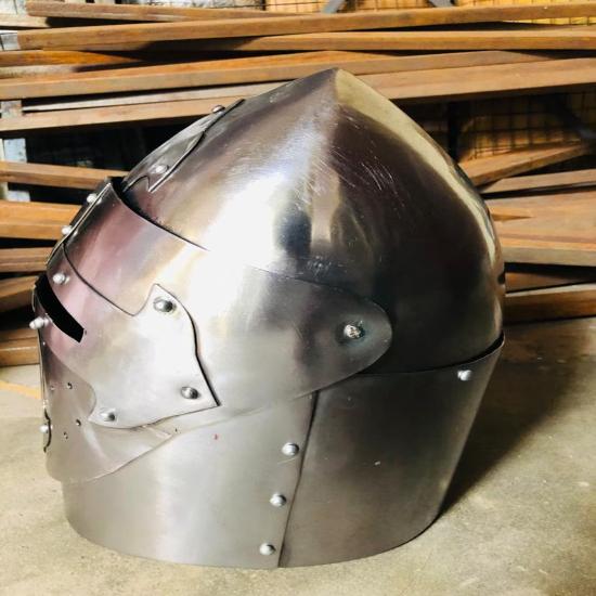Средневековый шлем Barbuta Visor, шлем рыцаря, шлем воина, лучший подарок, предмет домашнего декора