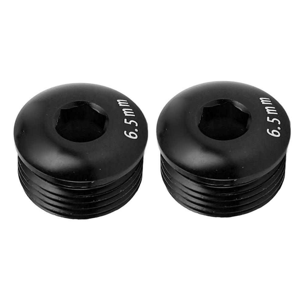 2PCS 6.5mm Bike Pedal Screw Cover M14 Thread Cycle Pedal Locking Screw Bike Pedal Protection