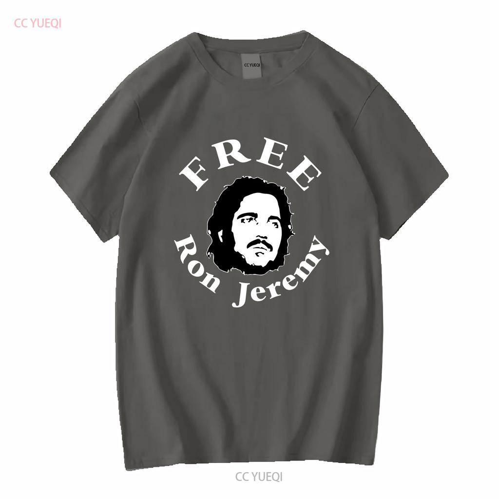 Free Ron Jeremy Funny T shirt tee PornStar XXX vintage Washed Breathable Stylish streetwear Top For Everyday Wear Comfortable