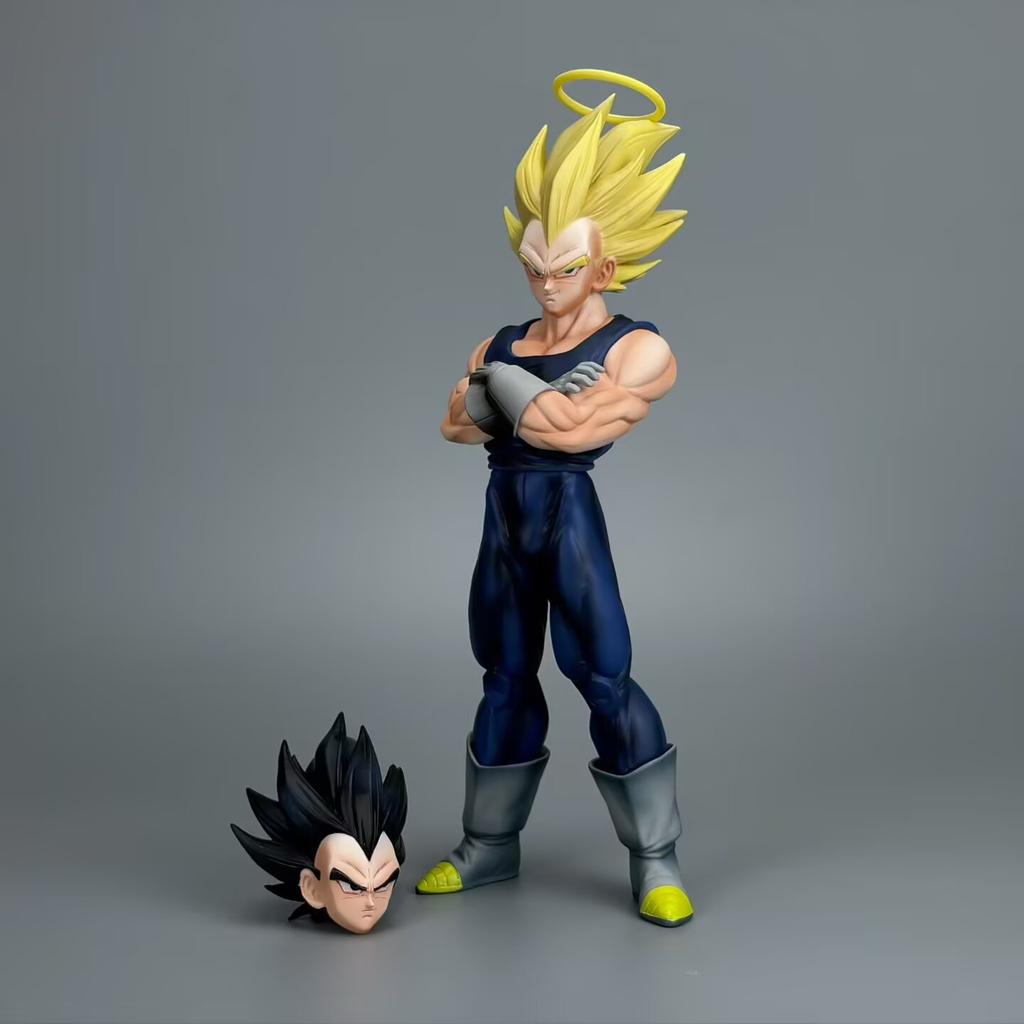 Super Saiyan Wdf Hell, Vegeta, Double Head Eagle, Standing Position, Statue, Model Ornament, Boxed Figure