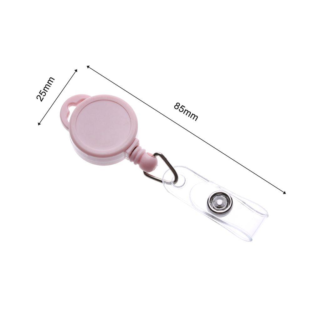 1 шт. прочный модный держатель для удостоверения личности, имени, карты, канцелярские принадлежности, выдвижной держатель для бейджа, брелок, шнурки