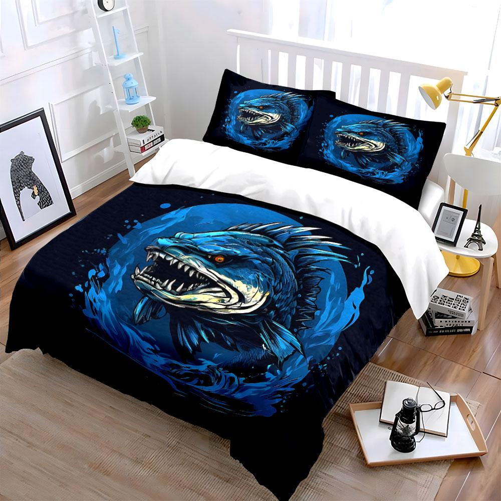 "Fierce ocean predator splash" Bedding sets Duvet covers Pillowcases(1* Duvet Cover 2* Pillowcases without duvet insert)