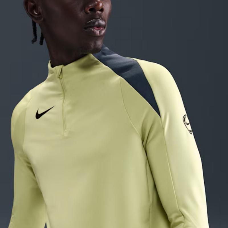Nike Dri-Fit Серия Total 90 Удобная футболка с длинным рукавом для футбола Мужские топы HV6402-383