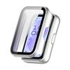 Hat‑Prince Full‑Coverage Tempered‑Glass Integrated PC Watch Case Compatible with Huawei Band 11, Protective Case, Case Only