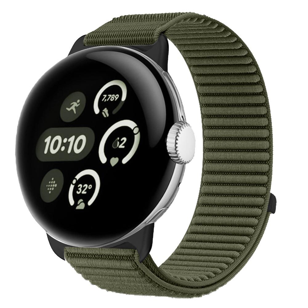Ремешок Для Google Pixel Watch 4 3 2 1 Ремешок 41мм Аксессуары Спортивный Нейлоновая петля Эластичный ремешок браслет correa Pixel Watch 3 4 45мм