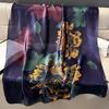 Spring Scarf Women's Luxury Design Polyester Material Smooth Scarf Soft Shawl Beach Scarf
