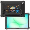 Portable Stand Tablet Cases for Samsung Galaxy Tab A9/A11 Plus/A9+/A11+ Case X235 Cover Kids Cartoon Shockproof Silicone Shell