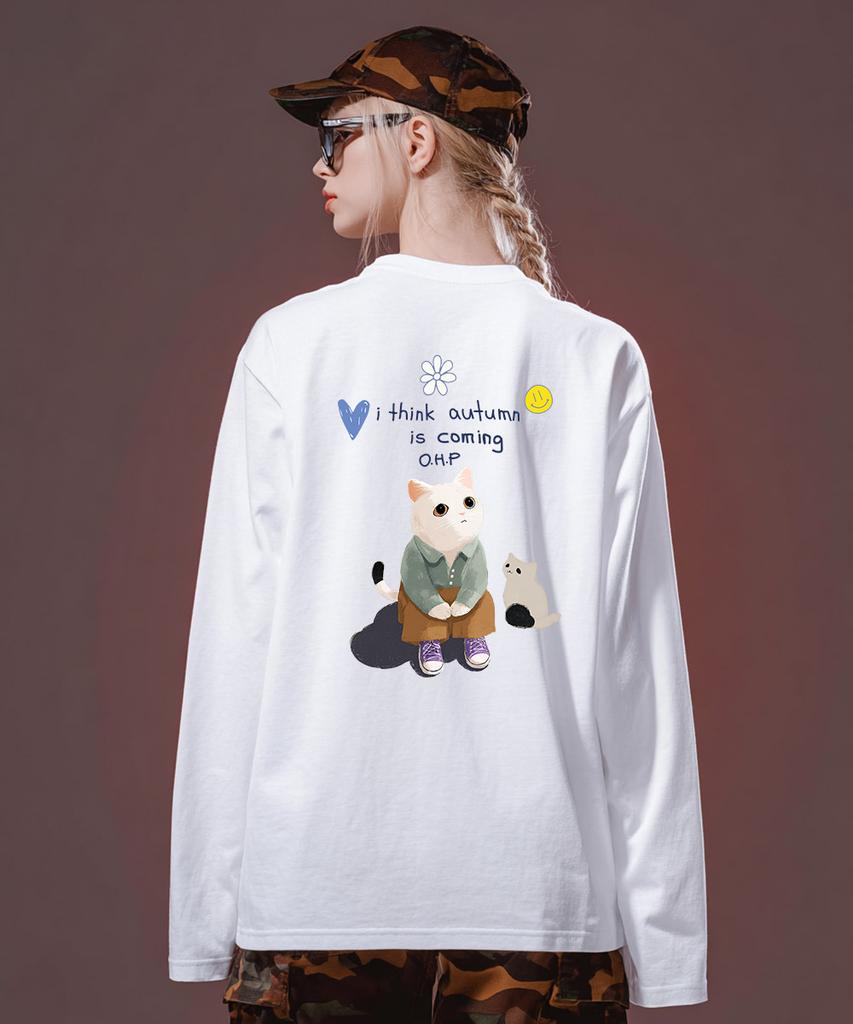 OHP Ohpxharmonia Bautumn Sky Basic Long Sleeve T-Shirt