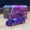 POP RACE 1:Масштаб 1:64 GT300 Supra 2025 Сплав Эмуляция Автомобиля Деликатес Модель Статическая Игрушка Подарок Дисплей