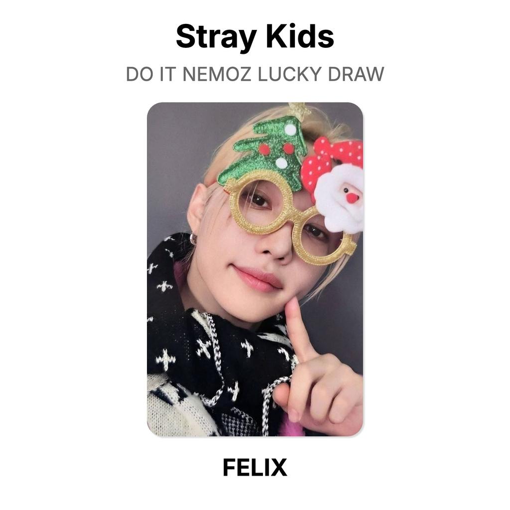 Stray Kids СДЕЛАЙ ЭТО NEMOZ Розыгрыш Официальная фотокарточка