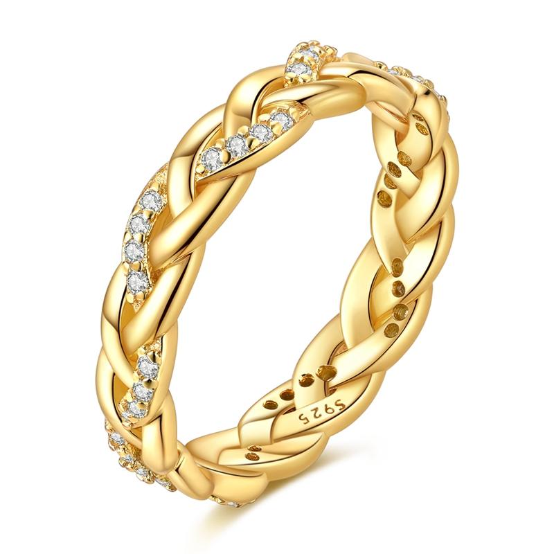 Rings for Women Authentic copper Ring Gold Plated Heart Bow Skull Hand Holding Bead Zircon Ring Engagement Wedding Jewellery