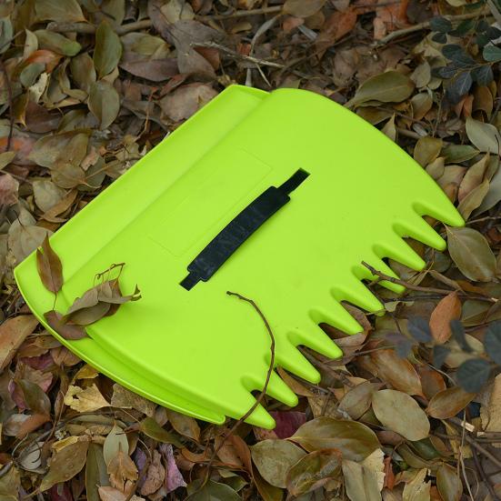 Пара совков для листьев Ручные грабли Когти для сбора листьев Садовый мусор