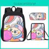 Для Рюкзака Мультяшный Детский С Графическим Дизайном И Большой Вместимостью Для Повседневного