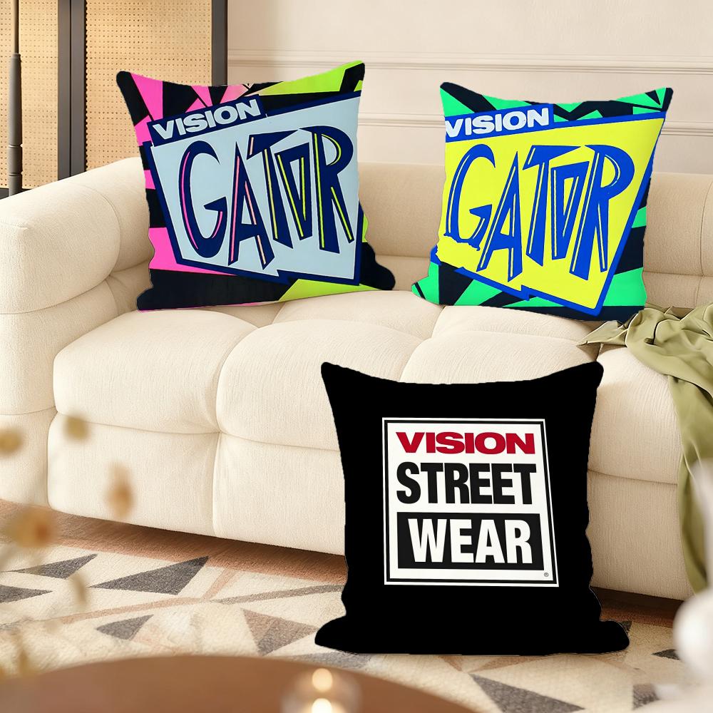 V-Vision S-Street W-Wears Чехол для подушки-подушки Мягкий коротковорсовый чехол для подушки Гладкая уютная текстура Эстетичный чехол для подушки Домашний декор