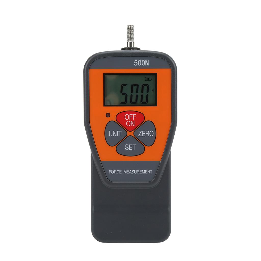 RuoShui 500N Digital Force Gauge with LCD Backlight Screen Portable Handheld Dynamometer