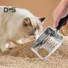 Stainless Steel Cat Litter Scoop Poop Sifting Scooper with Non Slip Handle Litter Cleaner Beach Shovel for Cat Litter Box