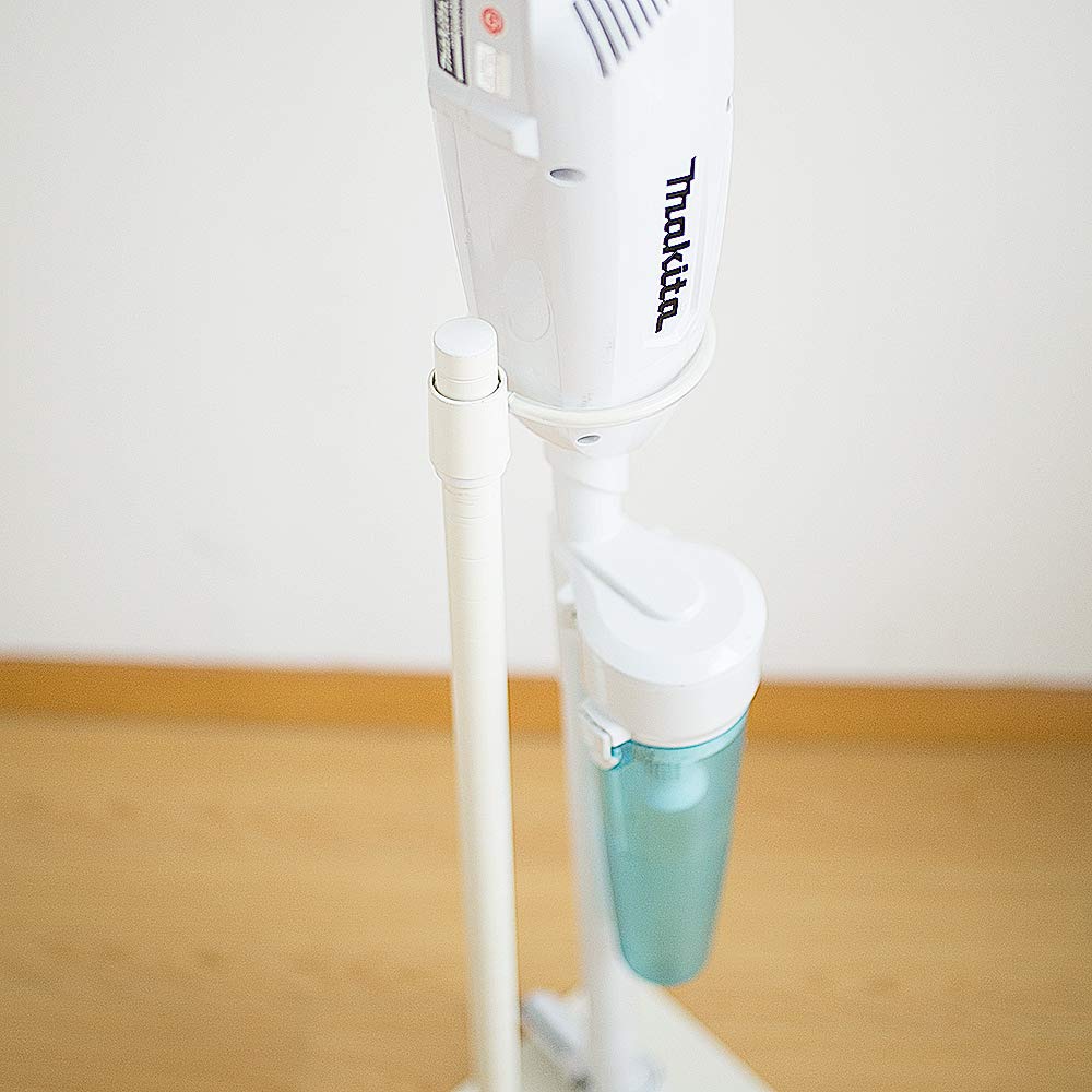 Подставка для пылесоса Hachibanya Makita, Подставка для аккумуляторного пылесоса, Подставка для хранения, Белый