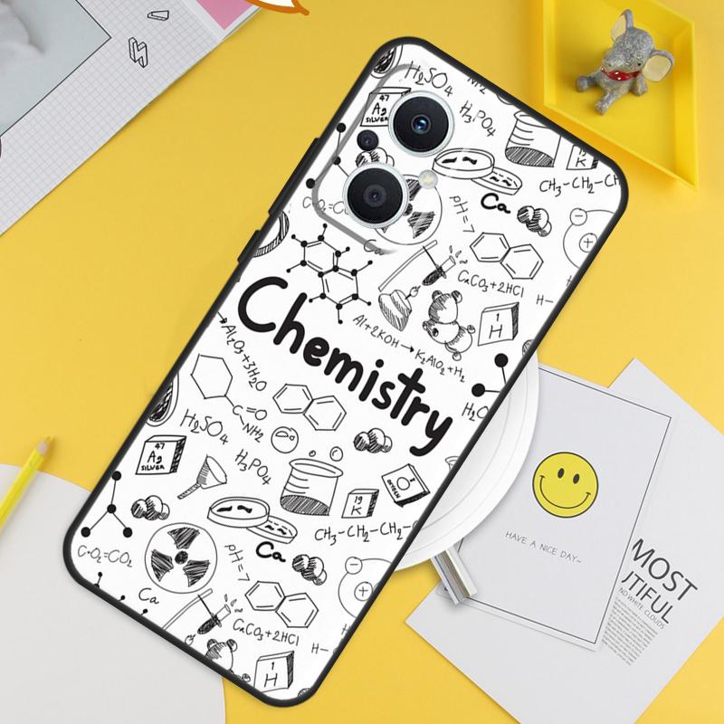 Винтажная химическая лаборатория Для OPPO Reno 8T 11F 12F 13F 14F 7 8 Lite 10 11 12 13 14 Pro OPPO Find X9 X8 X5 X6 Pro Чехол
